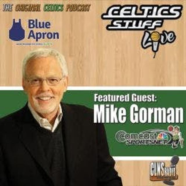 060: Mike Gorman, voice of the Boston Celtics, spends the full show talking Celtics, NBA basketball - podcast episode cover