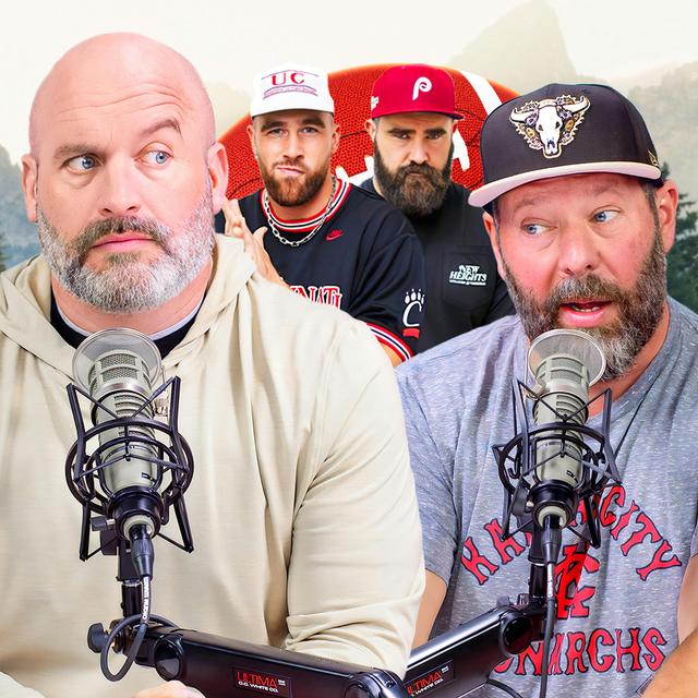 2 Bears vs 2 Kelces | 2 Bears, 1 Cave Ep. 214 - podcast episode cover