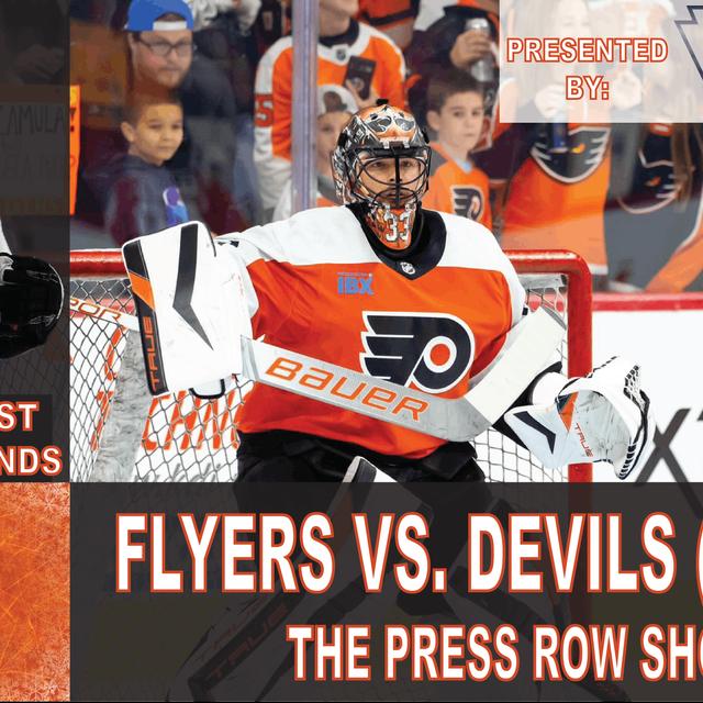 The Press Row Show with Wayne Simmonds and Dan Hilferty: Philadelphia Flyers vs. New Jersey Devils (4/13/24) - podcast episode cover