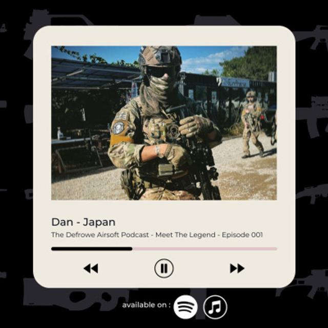 From the UK to Tokyo: Inside the Mind of Airsoft Pro Dan Barker - podcast episode cover