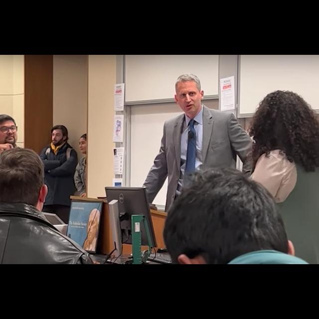 Heckling a Federal Judge at Stanford Law School - podcast episode cover
