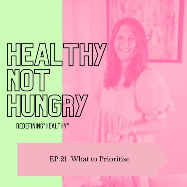 Ep 21: What To Prioritise - podcast episode cover