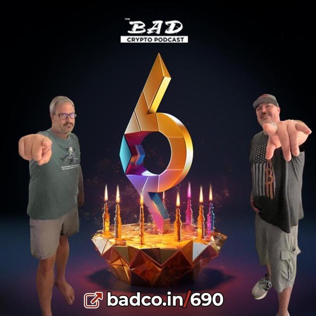 Reflecting on Six Years of Bad Crypto 🥳 - podcast episode cover