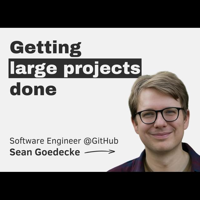 Shipping projects at Big Tech with Sean Goedecke - podcast episode cover