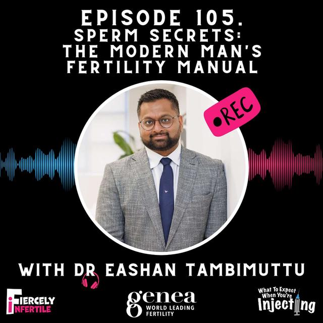 #105 The Modern Man's Fertility Manual with Dr. Eashan Tambimuttu - podcast episode cover