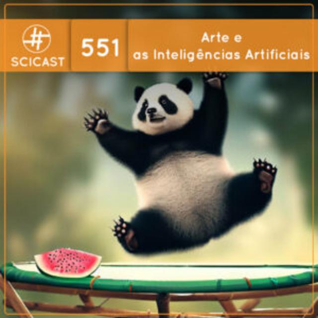 Arte e as Inteligências Artificiais (SciCast #551) - podcast episode cover