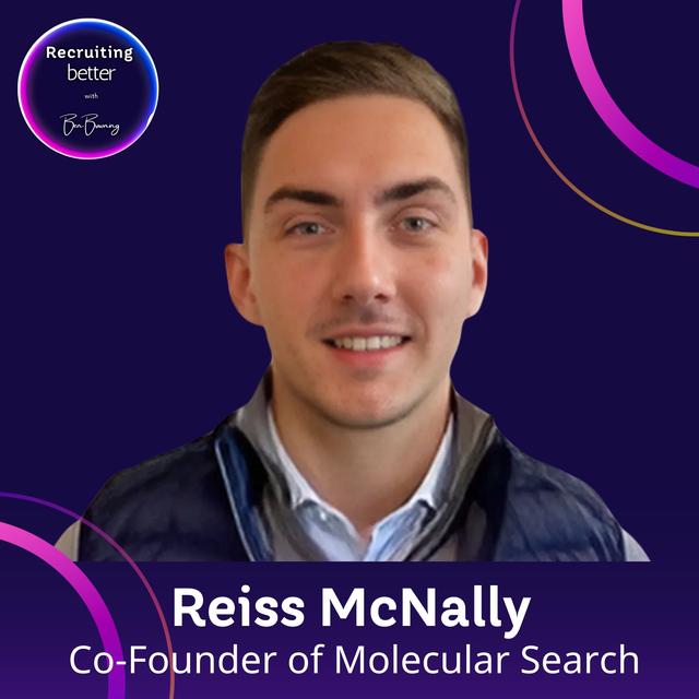 Mastering AI in recruitment to enhance sourcing and improve client engagement with Reiss McNally - podcast episode cover
