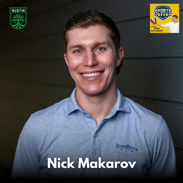 How to tell stories (and sell tickets) with data - Nick Makarov, Austin FC - podcast episode cover