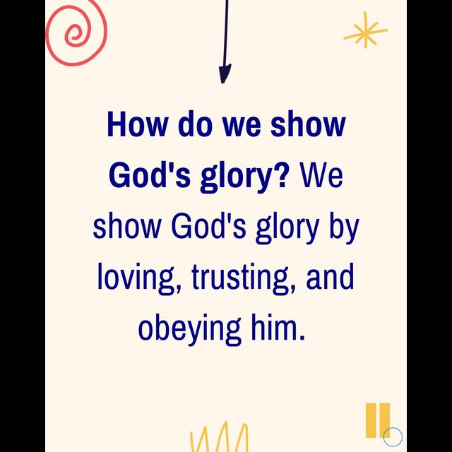 How Do We Show God's Glory? - podcast episode cover
