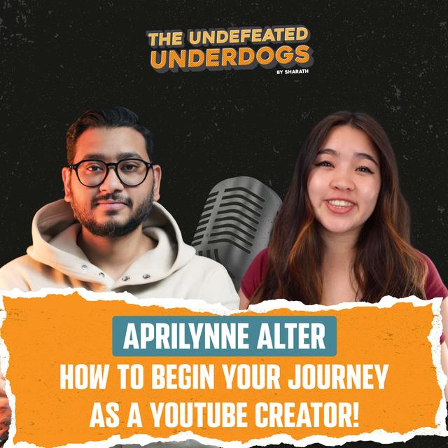 Aprilynne Alter - How to begin your journey as a YouTube creator! - podcast episode cover