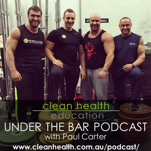 Paul Carter - Special guest on Episode 8 of Under The Bar Podcast - podcast episode cover