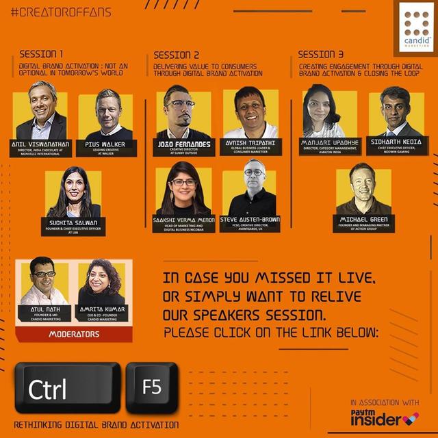 Session 1 of the CTRL F5 Webinar: Rethinking Digital Brand Activation - podcast episode cover