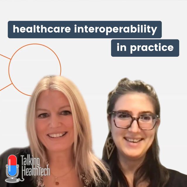 525 - Interoperability in practice – bridging the gap between hype and healthcare reality - podcast episode cover