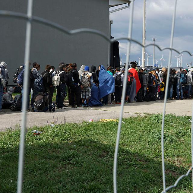 The refugee crisis from the inside - podcast episode cover