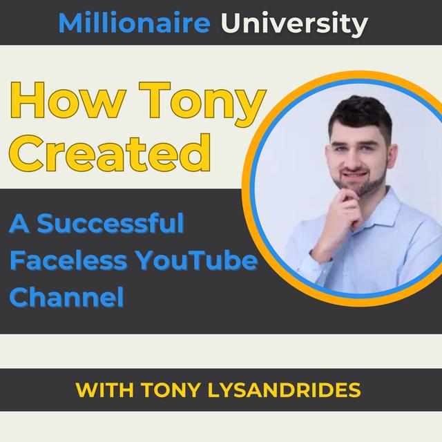 325. Monetizing A Faceless YouTube Channel with Tony Lysandrides - podcast episode cover