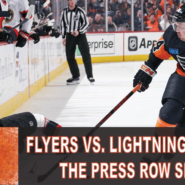The Press Row Show Special: Carter Hart Takes Leave of Absence (Flyers vs. Lightning 1/23/24) - podcast episode cover