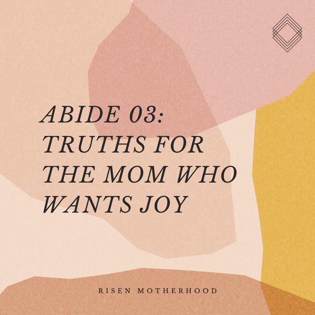Abide 03: Truths for the Mom Who Wants Joy - podcast episode cover