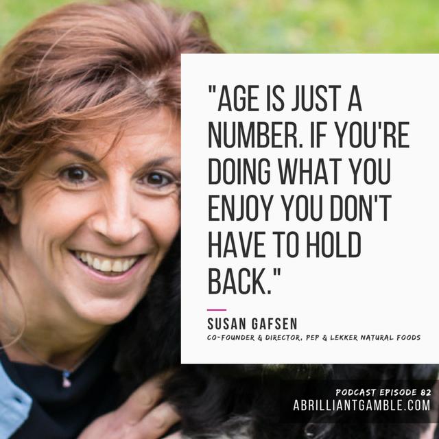 82 Forgetting the Rules with Susan Gafsen, Co-Founder and Director of Pep & Lekker - podcast episode cover