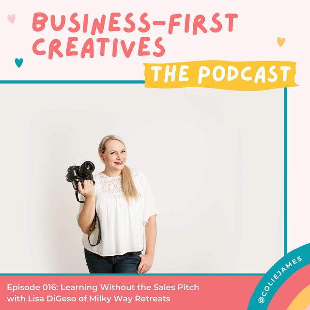 Learning without the Sales Pitch with Lisa DiGeso - podcast episode cover