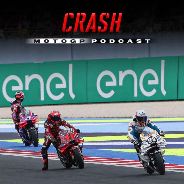 Marquez wins again as Martin makes costly mistake 🌧️ - podcast episode cover