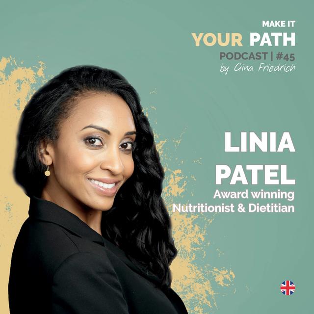 #45 Linia Patel | It took time to build my confidence back up & know my value when starting as a freelancer - podcast episode cover