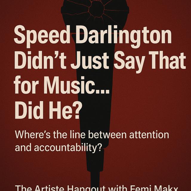 Speed Darlington Didn’t Just Say That for Music… Did He? - podcast episode cover