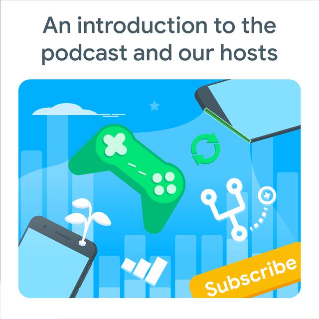 An introduction to the Apps, Games, & Insights podcast & hosts - podcast episode cover