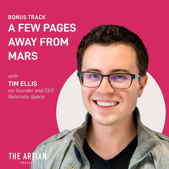 Bonus episode. Tim Ellis. A few pages away from Mars. - podcast episode cover
