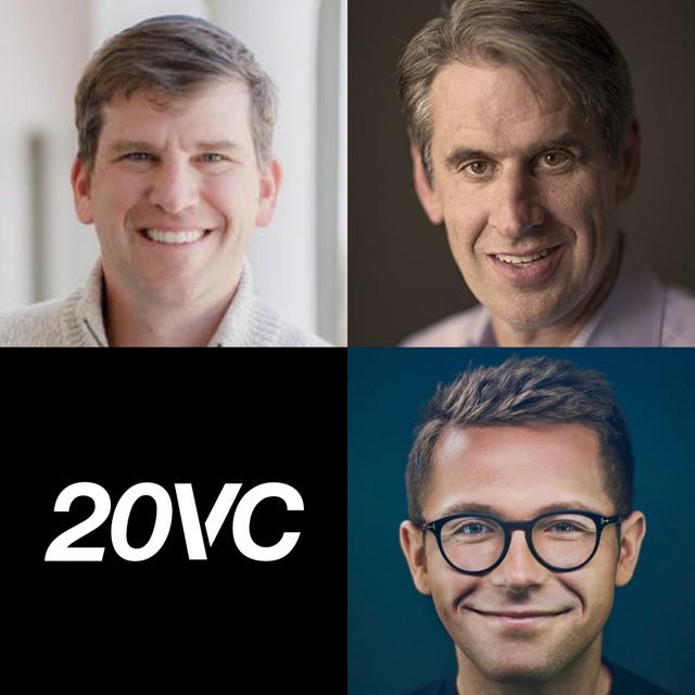 20VC: Bill Gurley and Michael Eisenberg on The First Signs of an Impending Bust, What Happens with a Market Crash, How Do Public Markets Impact Private Valuations & The Biggest Lessons from 20 Years Investing in Venture - podcast episode cover