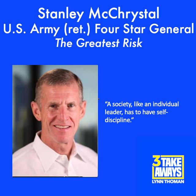Army General (Ret.) Stanley McChrystal: "The Greatest Risk Is Us" - So What is the Solution? (#69) - podcast episode cover