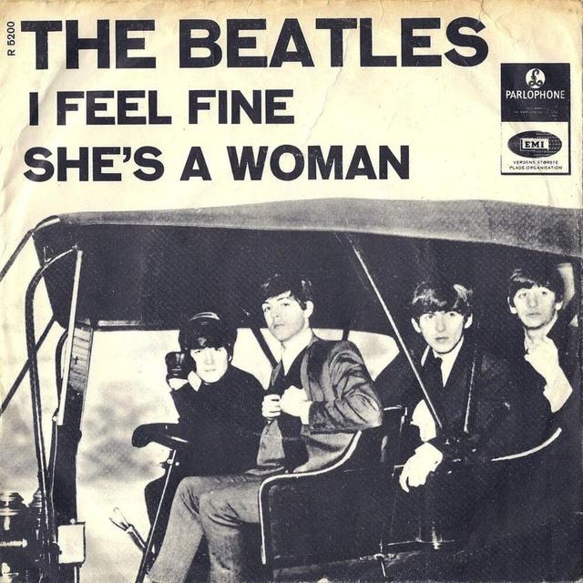 Meet The Beatles Episode #10 I Feel Fine/She's A Woman Song Review - podcast episode cover
