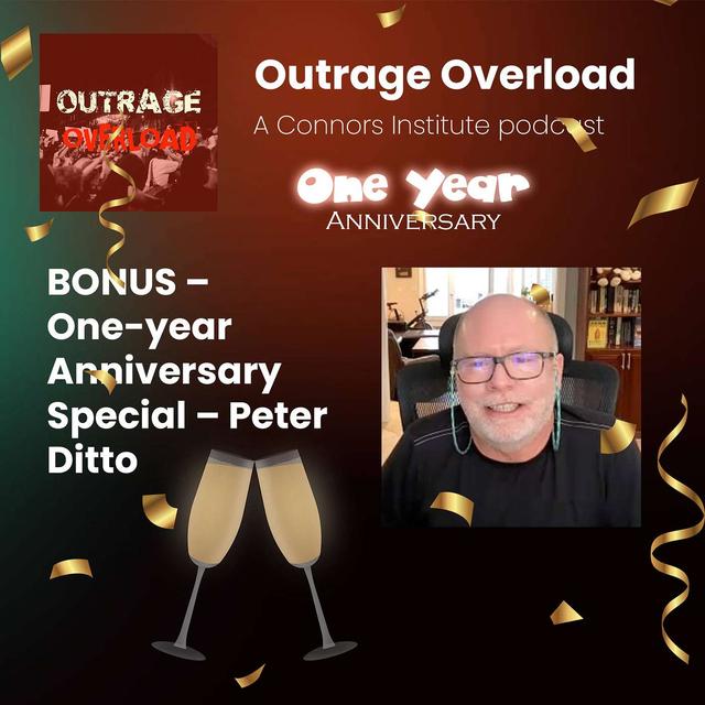 BONUS - One-year Anniversary Special – Peter Ditto - podcast episode cover