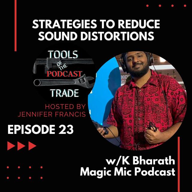 Strategies to Reduce Sound Distortions w/K Bharat - podcast episode cover