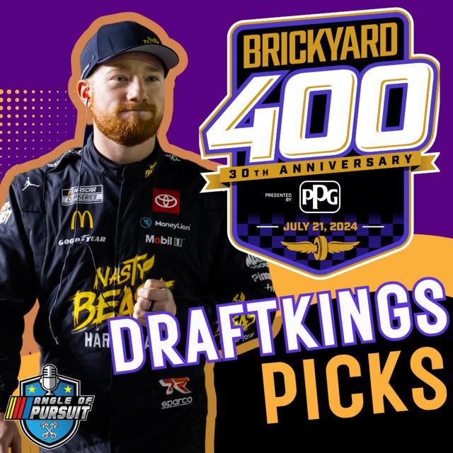 NASCAR DFS: Brickyard 400 at IMS | DraftKings Picks - podcast episode cover