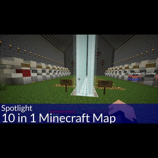 OMGcraft Spotlight: 10 in 1 Minecraft Map - podcast episode cover