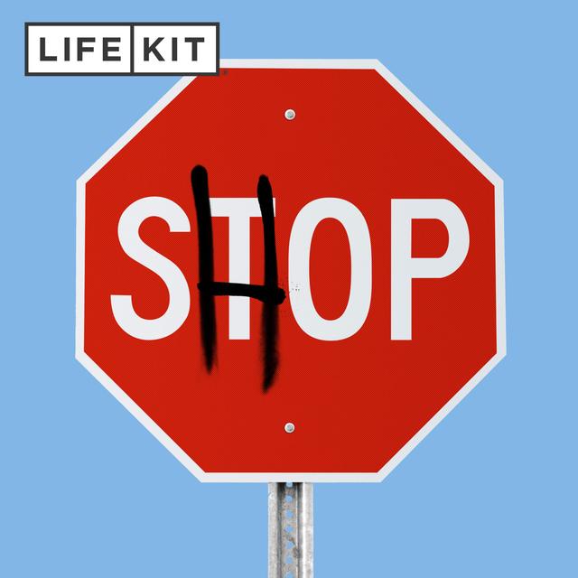 How to buy less stuff - podcast episode cover