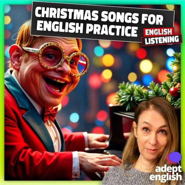 English Listening Practice with Iconic Christmas Hits Ep 790 - podcast episode cover