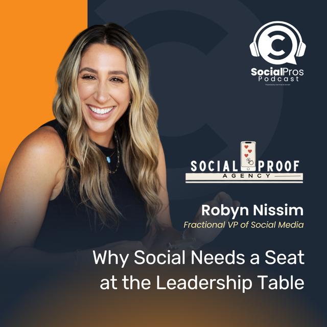 Why Social Needs a Seat at the Leadership Table - podcast episode cover