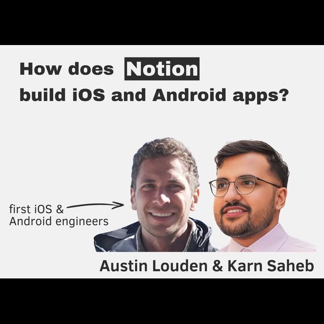 Notion: going native on iOS and Android - podcast episode cover