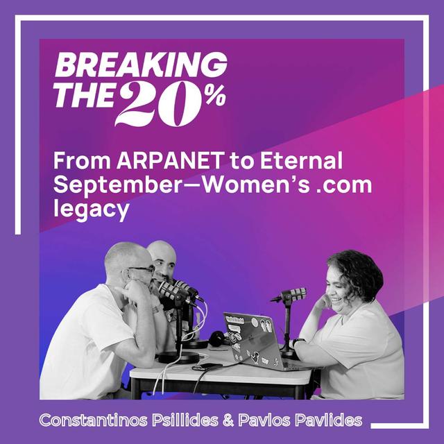 From ARPANET to Eternal September—Women’s .com legacy with Constantinos Psillides and Pavlos Pavlides - podcast episode cover