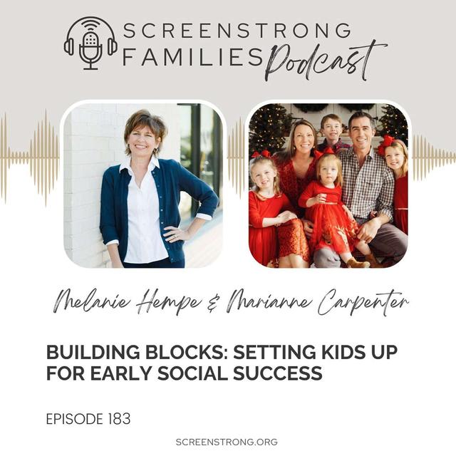 Building Blocks: Setting Kids Up for Early Social Success with Marianne Carpenter (#183) - podcast episode cover