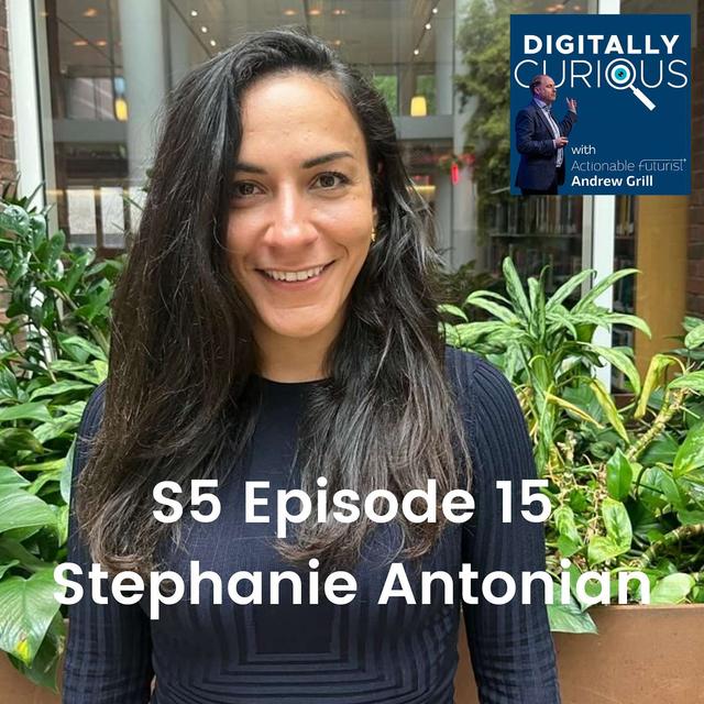 S5 Episode 15: Stephanie Antonian on AI's love letter to humanity - podcast episode cover