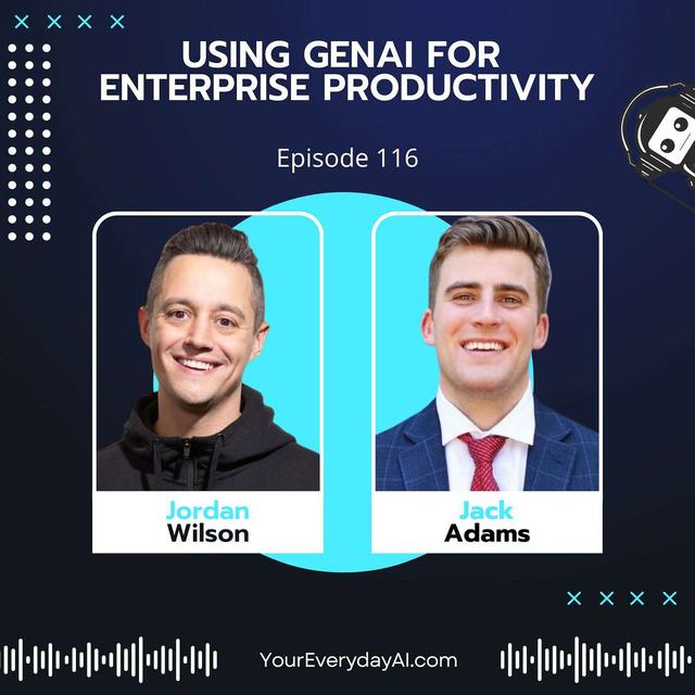 EP 116: Using Gen AI in the Enterprise Space - Insights From Walmart - podcast episode cover