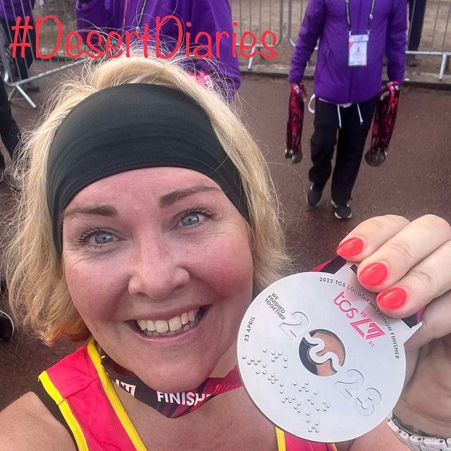 She only went and ran a marathon. - podcast episode cover