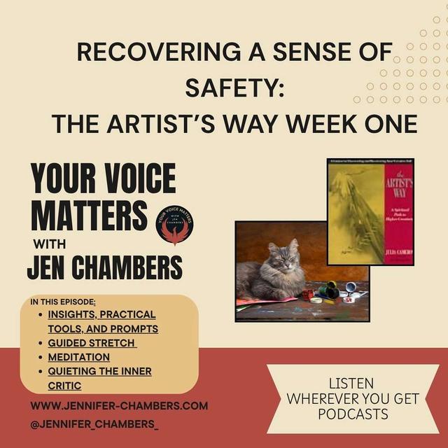 Recovering a Sense of Safety – The Artist’s Way Week One - podcast episode cover