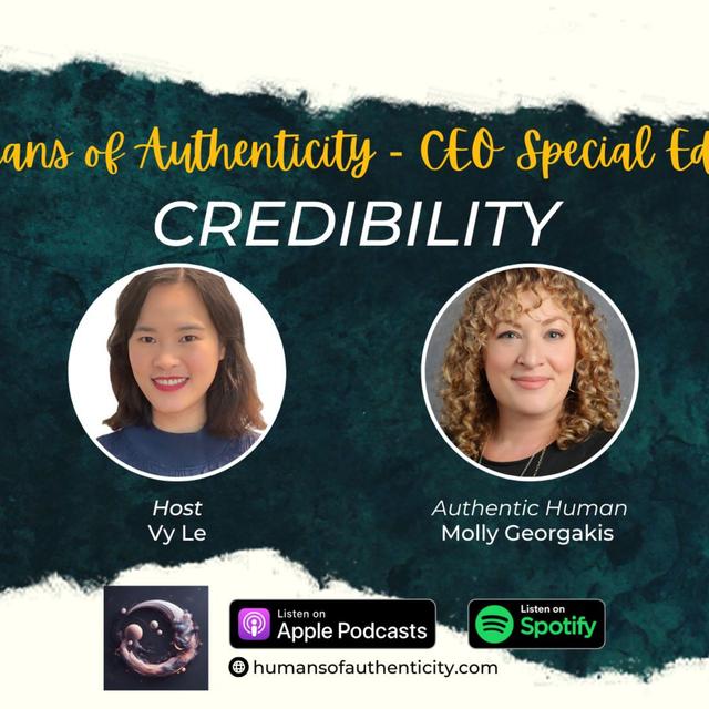 18. Credibility with Molly Georgakis - podcast episode cover