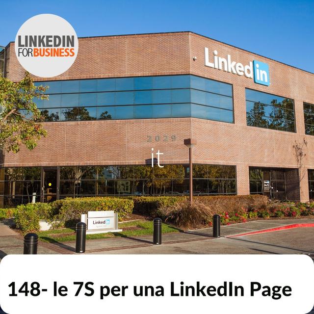 148- Applica il modello delle 7S di McKinsey a LinkedIn - podcast episode cover