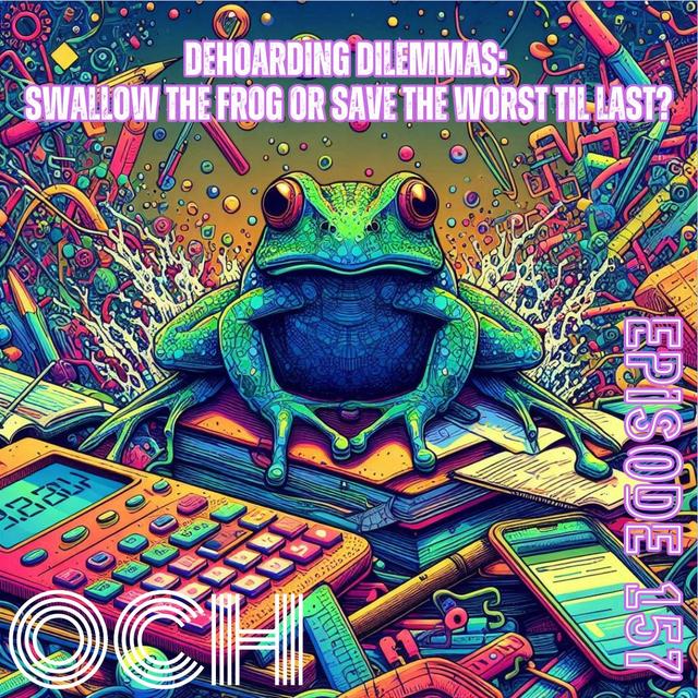 #157 Dehoarding dilemmas: Swallow the frog or save the worst til last? - podcast episode cover