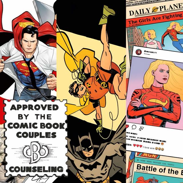 Mark Waid and Mariko Tamaki on Batman, Superman, and Supergirl - podcast episode cover