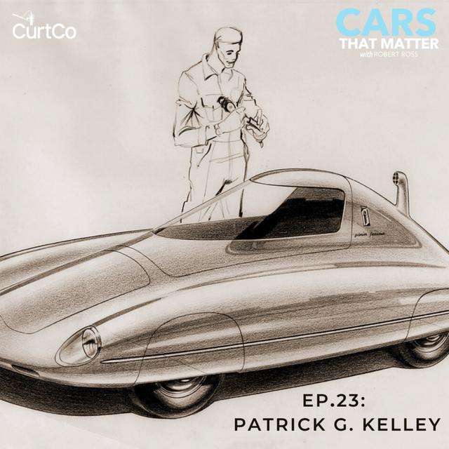 Patrick G. Kelley and "IMAGINE! Automobile Concept Art from the 1930s to the 1980s" - podcast episode cover